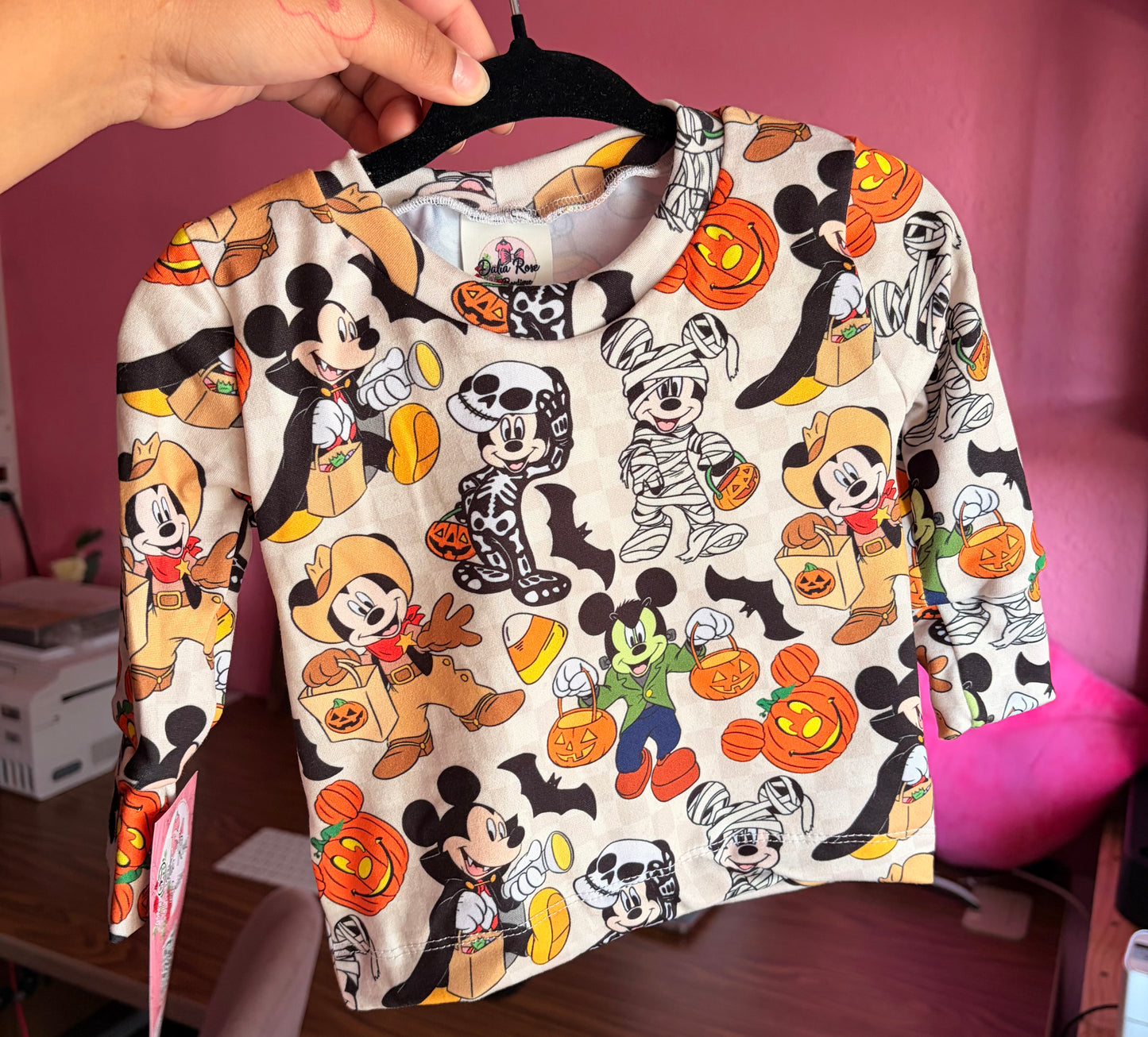 Spooky Mouse Long Sleeve