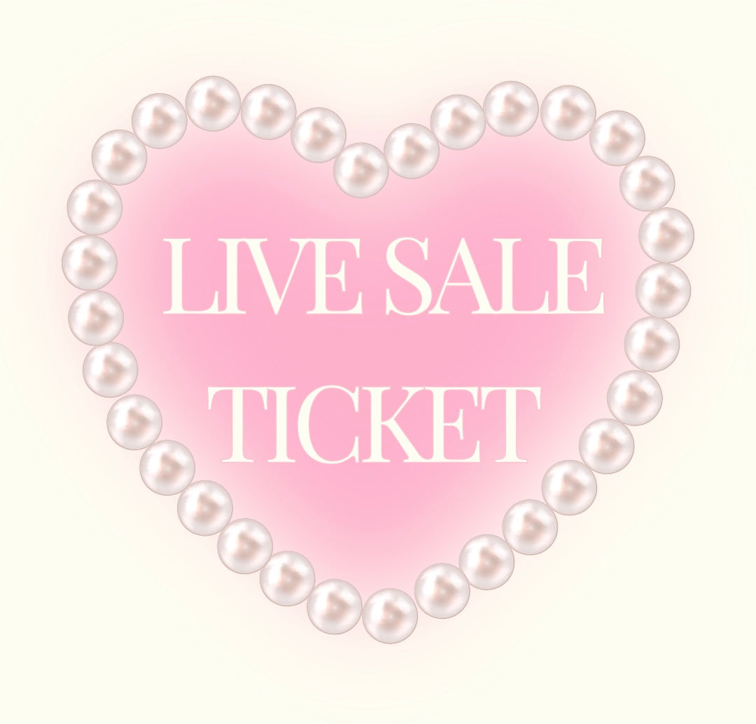 Live Sale Ticket