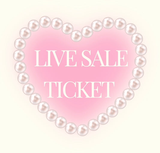 Live Sale Ticket