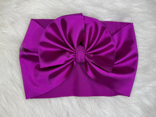 Regular Wrap - Magenta Satin